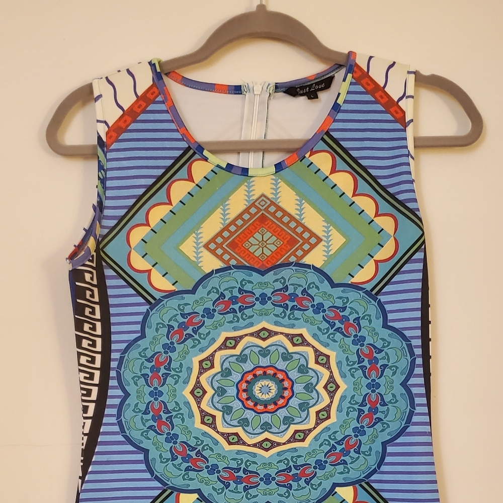 Patterned Midi